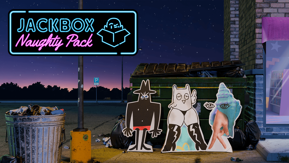 Ajoutez le Jackbox Naughty Pack dès maintenant à votre liste de souhaits sur Steam !