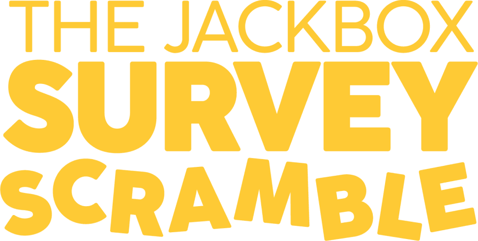 The Jackbox Survey Scramble wordmark